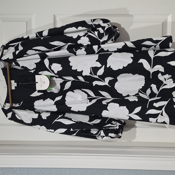 Kate Spade Monochrome Floral Dress - Picture 1 of 2